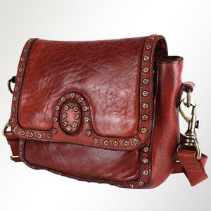 Genuine Leather Crossbody Purse